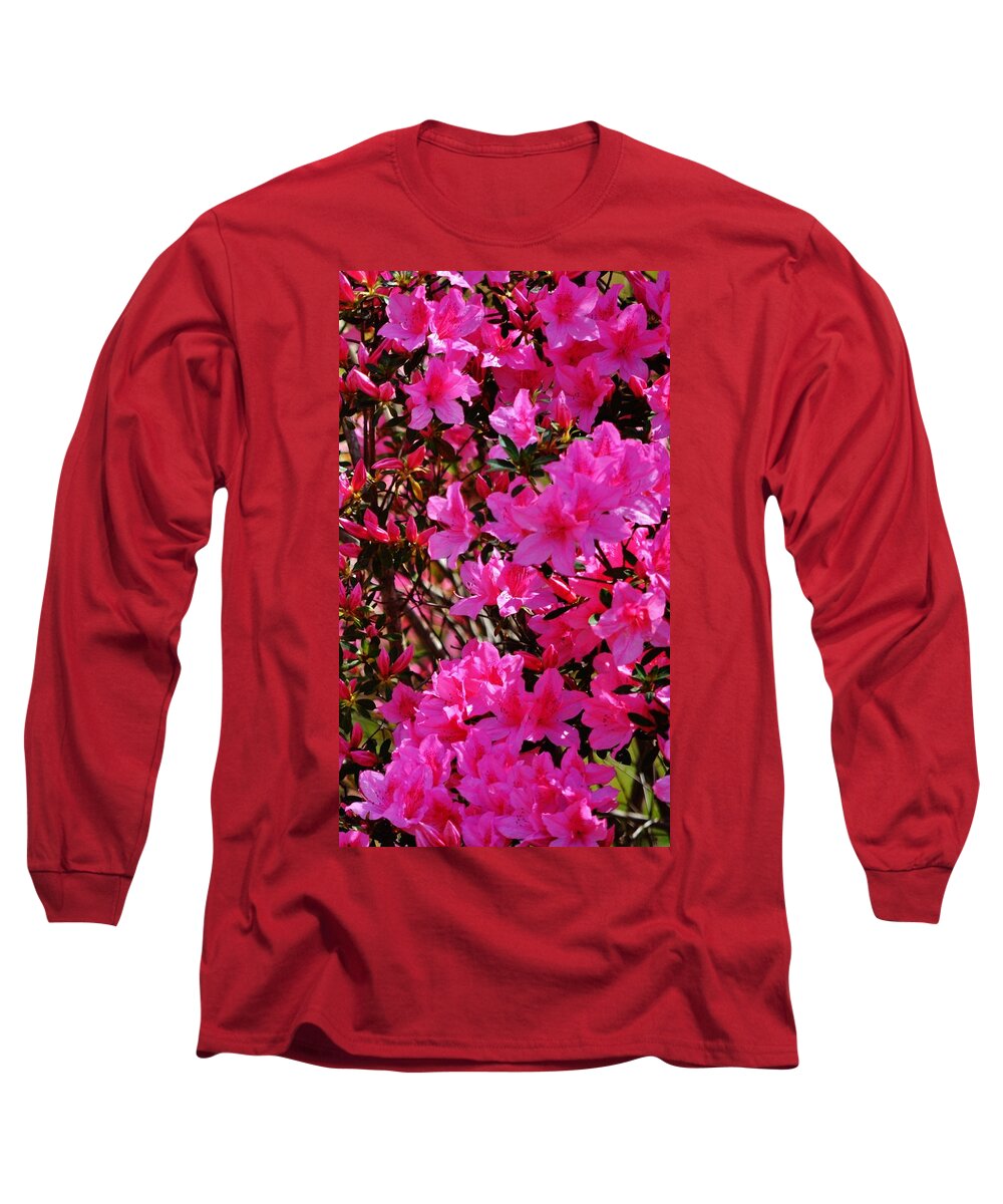 Azaleas Long Sleeve T-Shirt featuring the photograph Oh How I Love Thee by Eileen Brymer