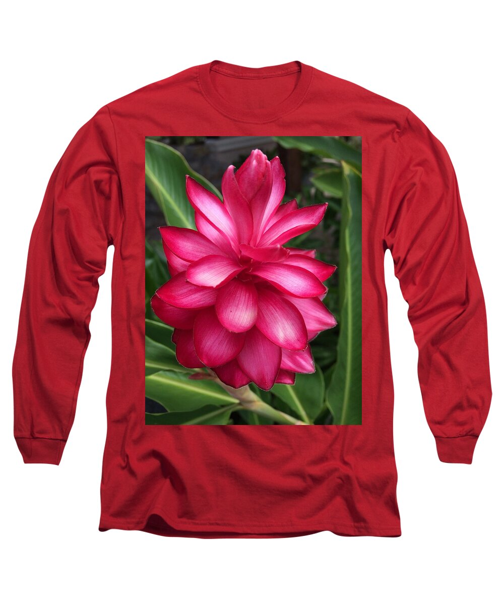 Pink Blossom Long Sleeve T-Shirt featuring the photograph Pink Blossom by Natalia Wallwork