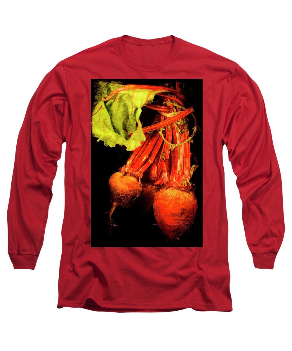 Renaissance Long Sleeve T-Shirt featuring the photograph Renaissance Beetroot by Jennifer Wright