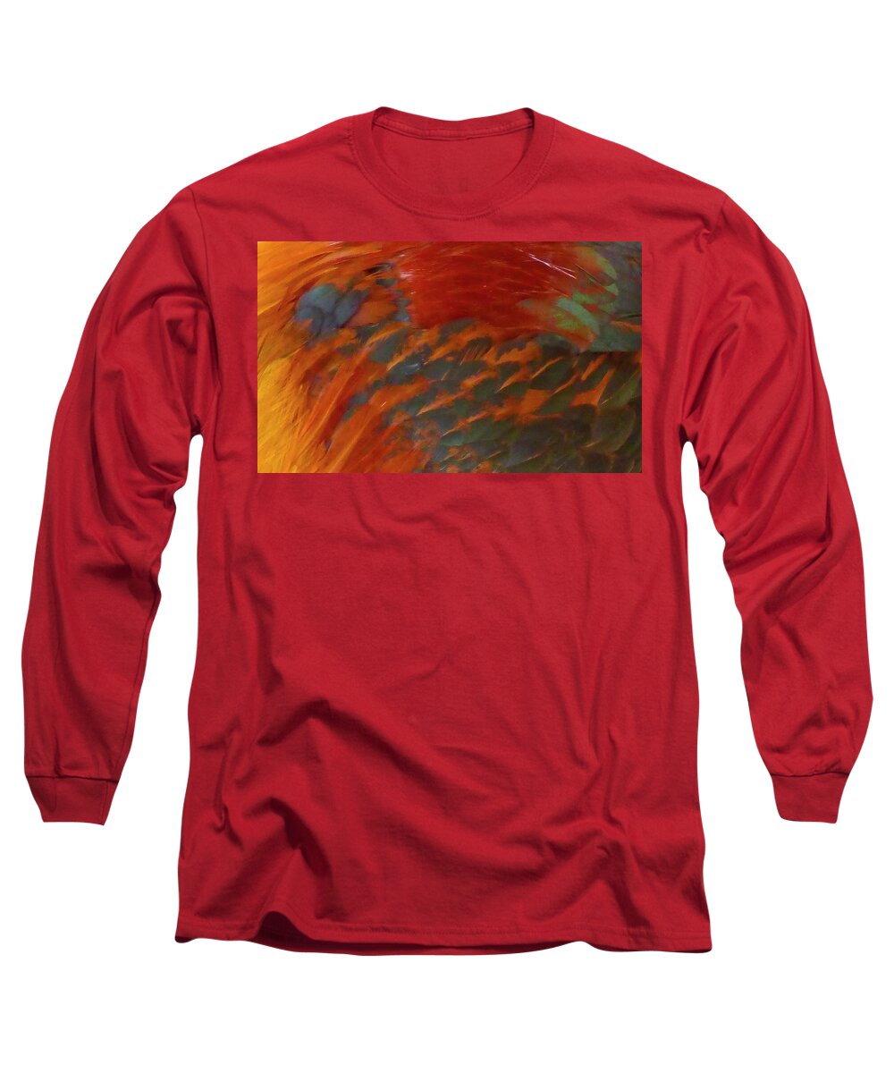 Rooster Long Sleeve T-Shirt featuring the photograph Rooster by Pat Exum