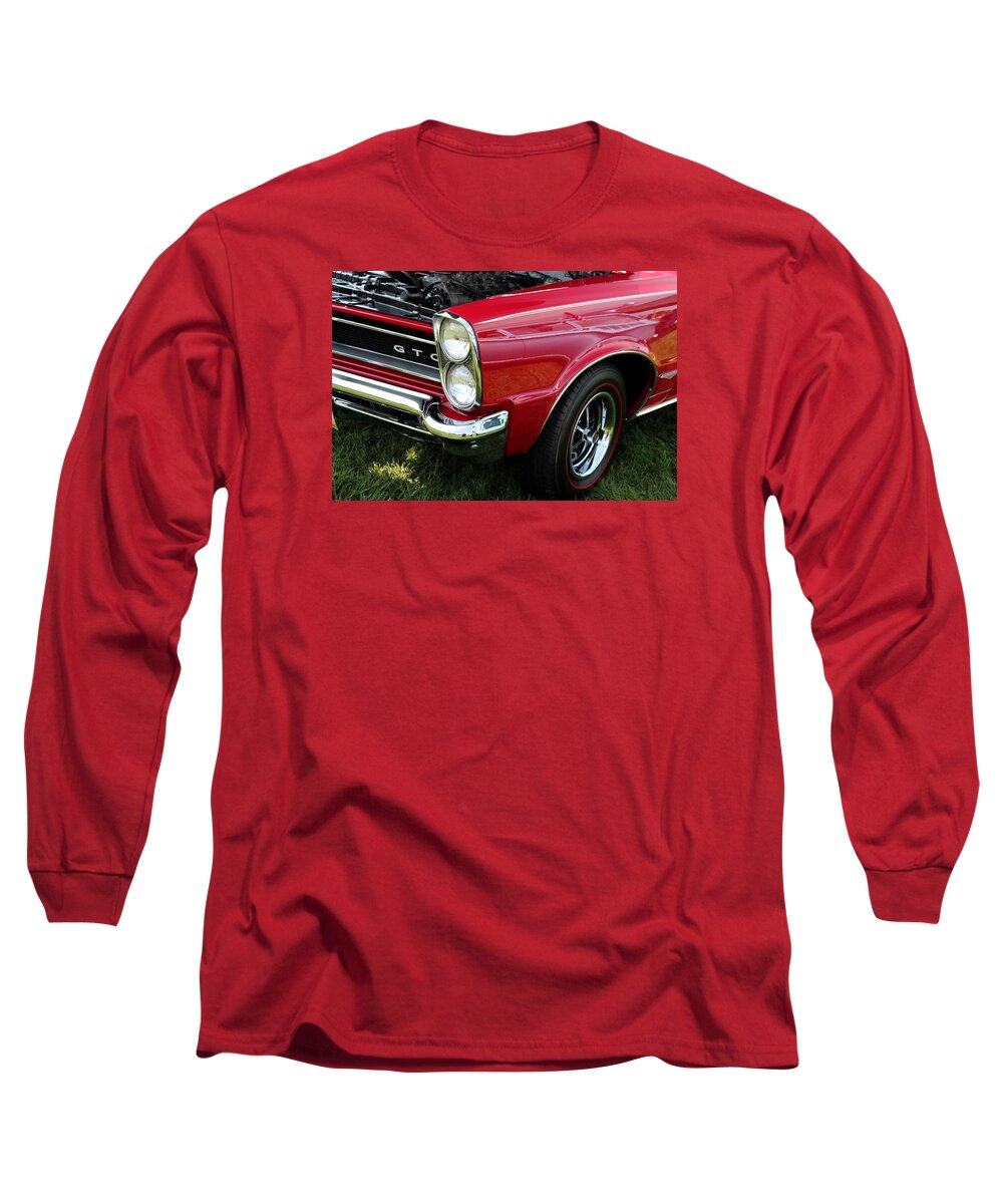 Red Long Sleeve T-Shirt featuring the photograph Sally II by Michiale Schneider