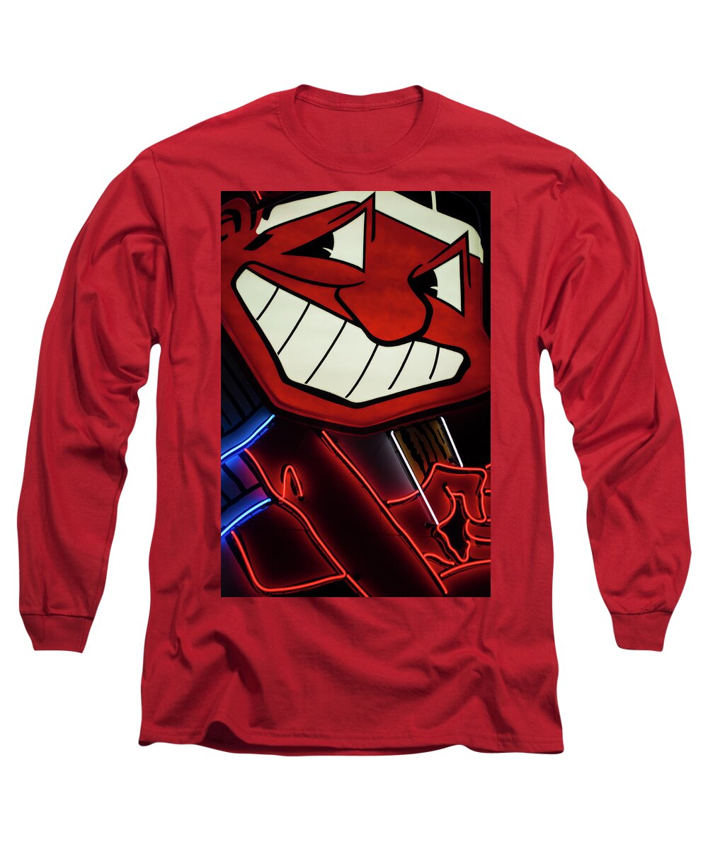 Cleveland Long Sleeve T-Shirt featuring the photograph Smile by Stewart Helberg