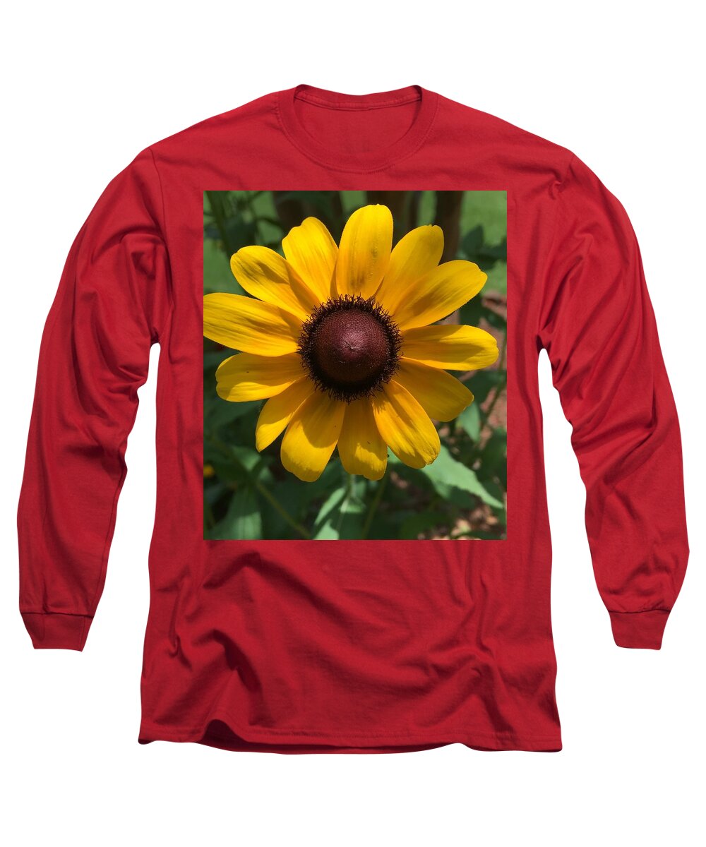 Sunflower Long Sleeve T-Shirt featuring the photograph Sunny by Pamela Henry
