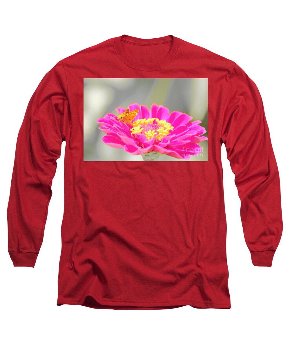 Butterfly Long Sleeve T-Shirt featuring the photograph Sweets for me by Merle Grenz