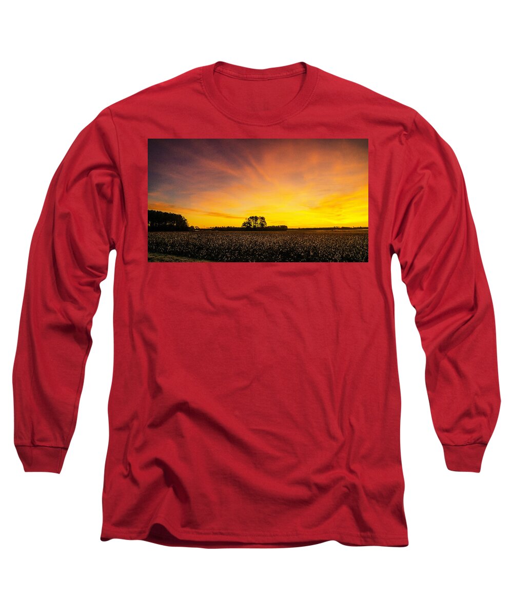 Amplitude Prints Long Sleeve T-Shirt featuring the photograph Amplitude by John Harding