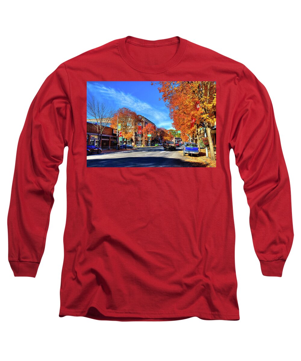 Autumn In Pullman Long Sleeve T-Shirt featuring the photograph Autumn in Pullman by David Patterson
