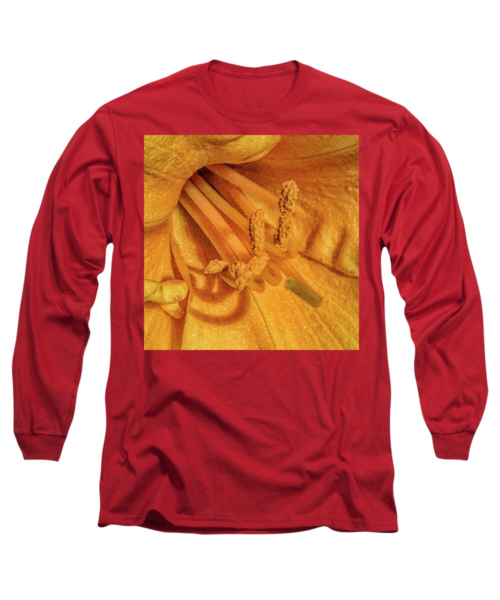 Art Long Sleeve T-Shirt featuring the digital art Land Ho by Jeff Iverson