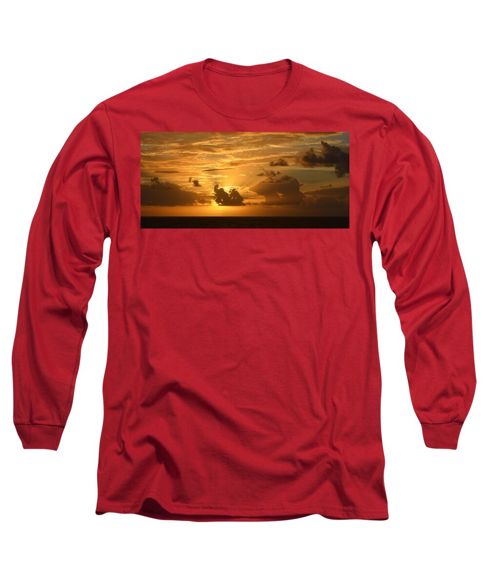 Sunrise Long Sleeve T-Shirt featuring the photograph Radiance by Carla Parris