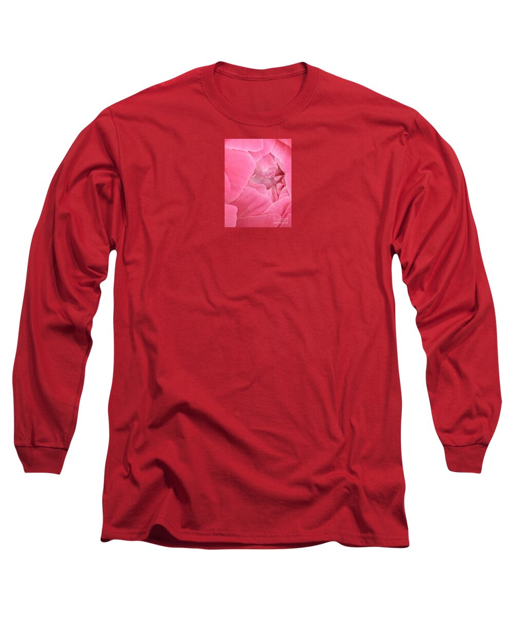 Crystal Long Sleeve T-Shirt featuring the photograph Crystal Cavern by Tiesa Wesen