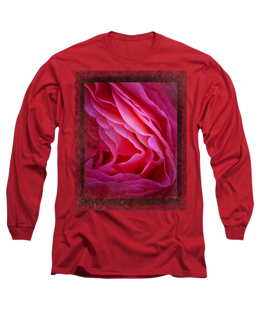 Art Long Sleeve T-Shirt featuring the photograph In the Folds by Norman Reid