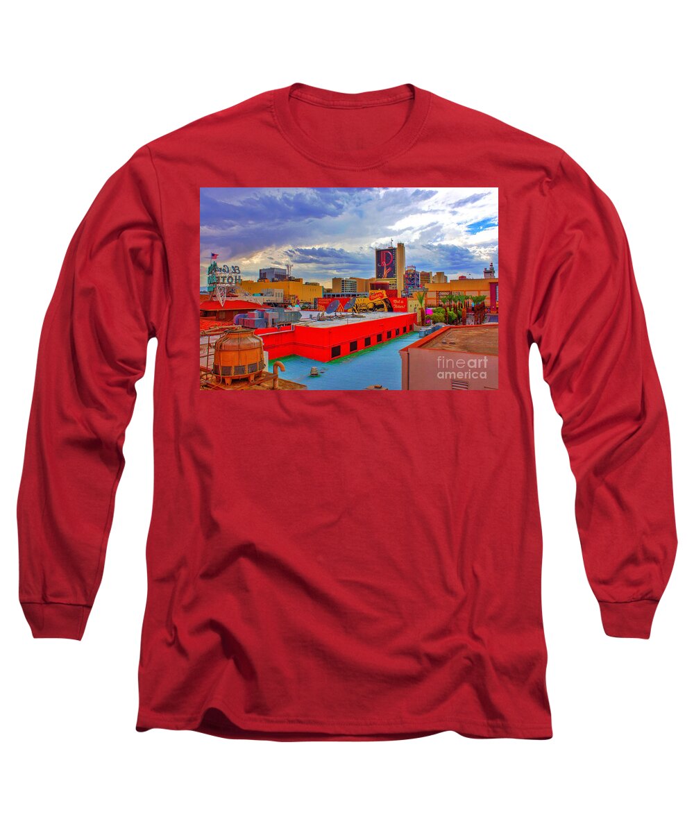  Long Sleeve T-Shirt featuring the photograph Las Vegas Daydream by Rodney Lee Williams