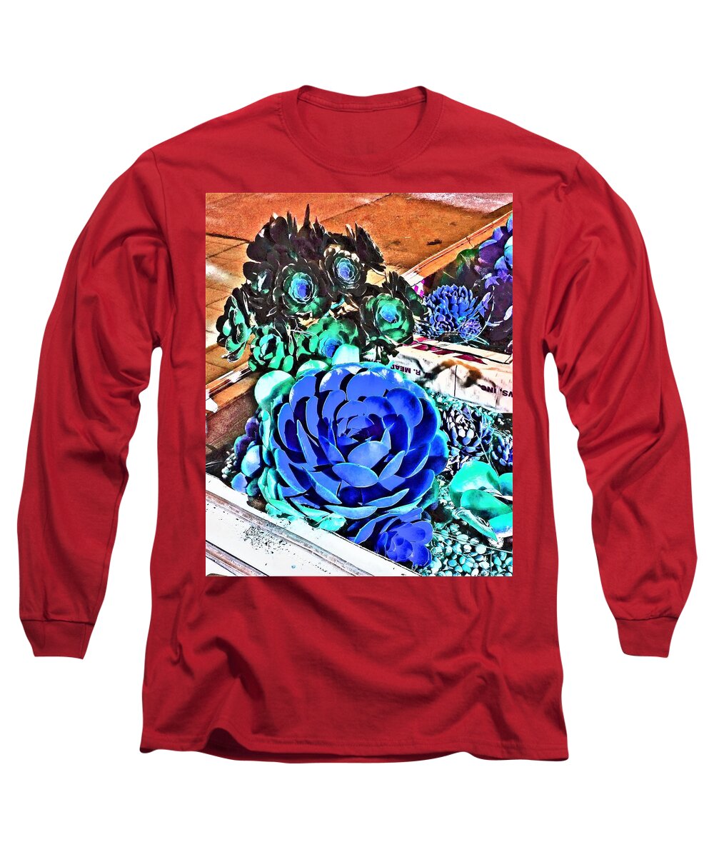 Plant Long Sleeve T-Shirt featuring the photograph Planter Plant by Andrew Lawrence