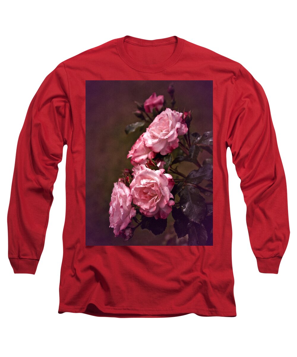 Rose Long Sleeve T-Shirt featuring the photograph Roses Study by Richard Cummings