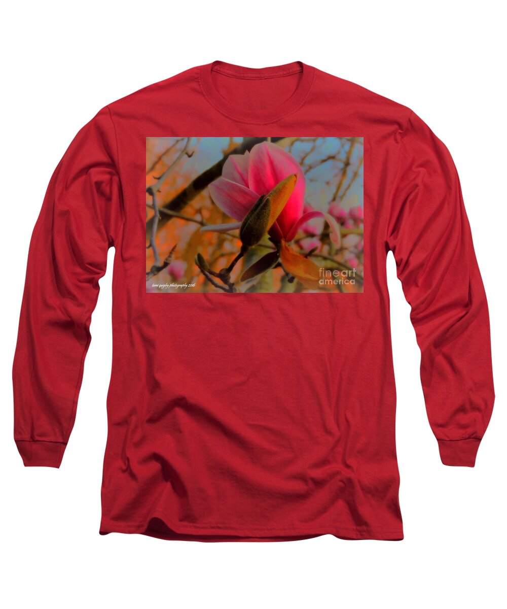 Magnolia Long Sleeve T-Shirt featuring the photograph Waiting For You by Tami Quigley