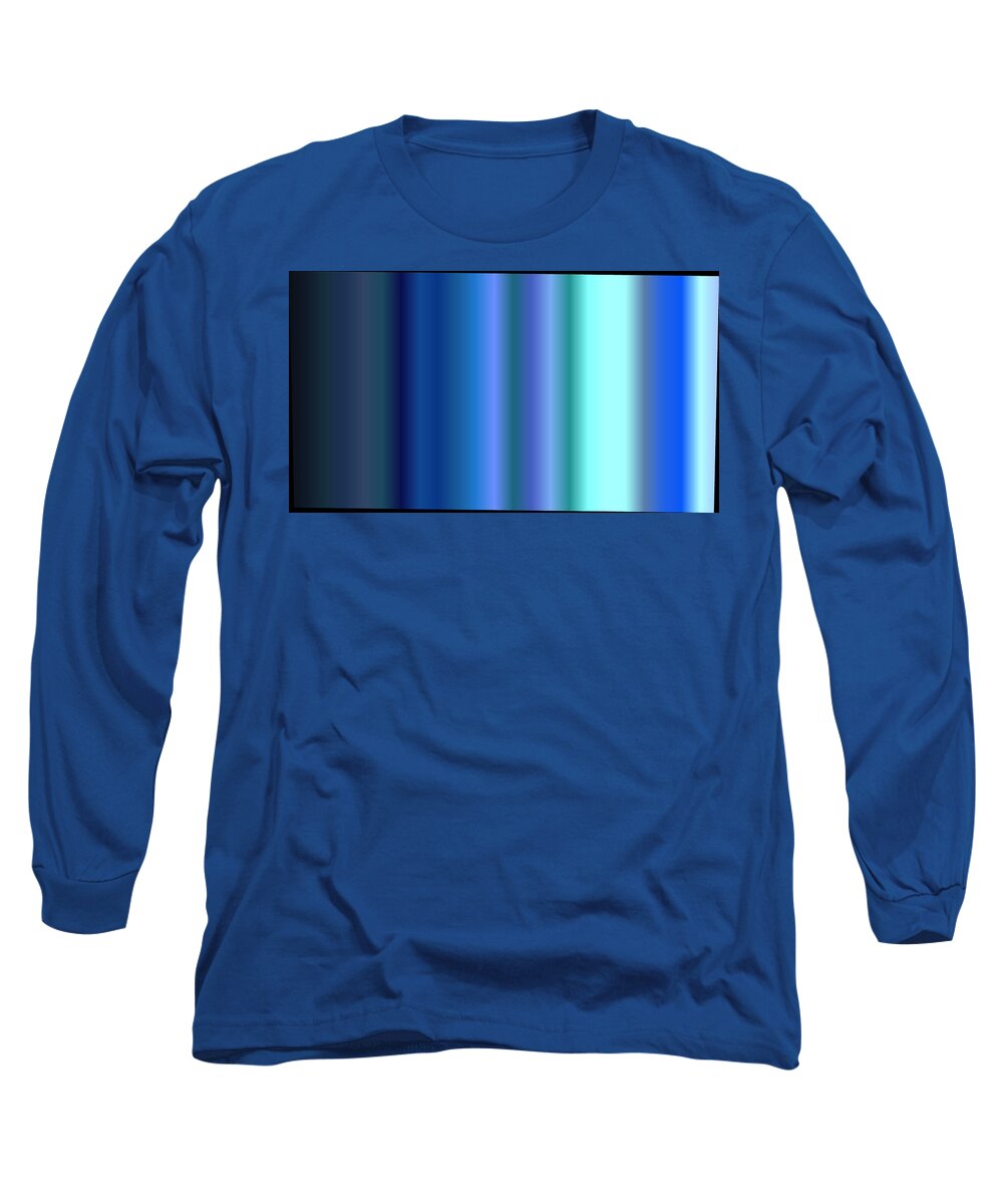 Abstract Digital Algorithm Rithmart Long Sleeve T-Shirt featuring the digital art 16x9.1 by Gareth Lewis