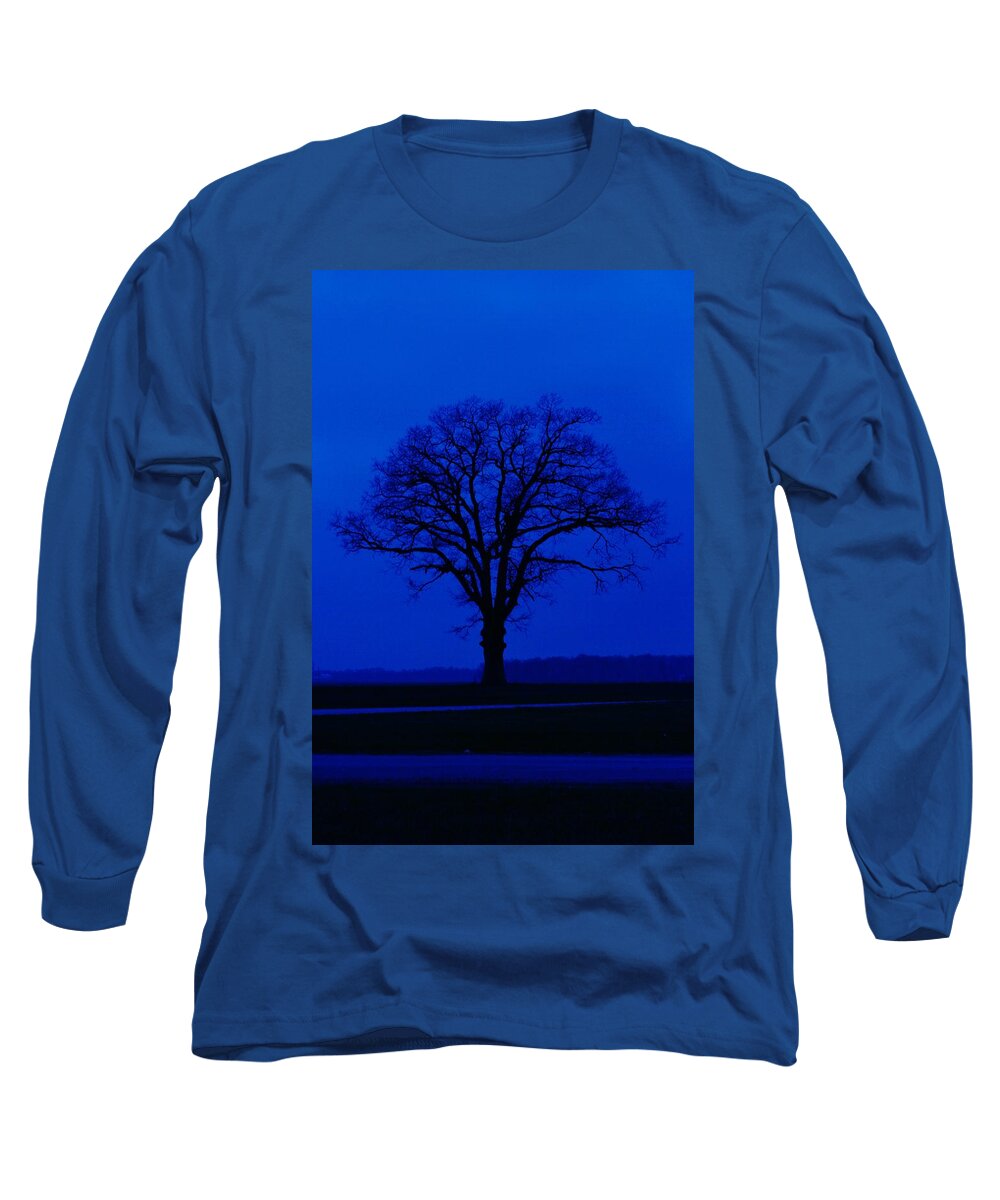 Beachbumpics Long Sleeve T-Shirt featuring the photograph Blue Tree by Billy Beck