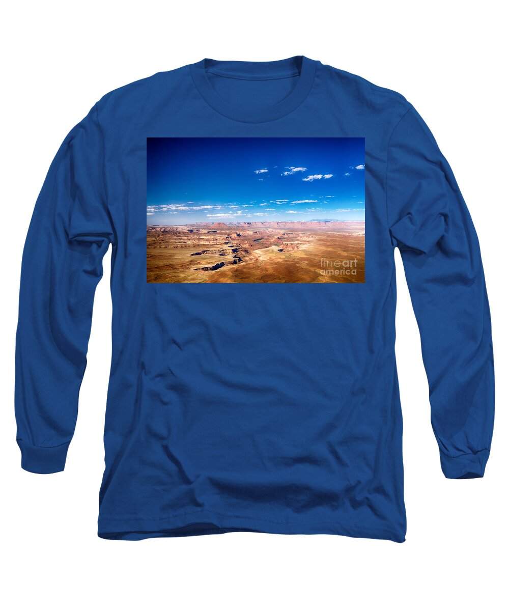 Canyon Lands Long Sleeve T-Shirt featuring the photograph Canyon Lands Best by Juergen Klust