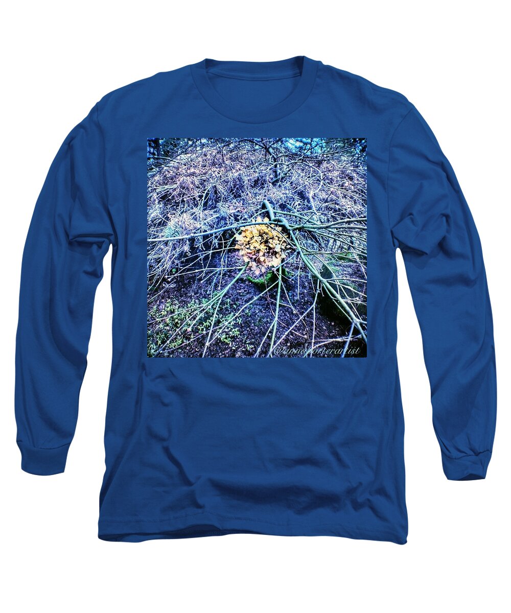 Chaotic Long Sleeve T-Shirt featuring the photograph Chaotically Enmeshed by Anna Porter