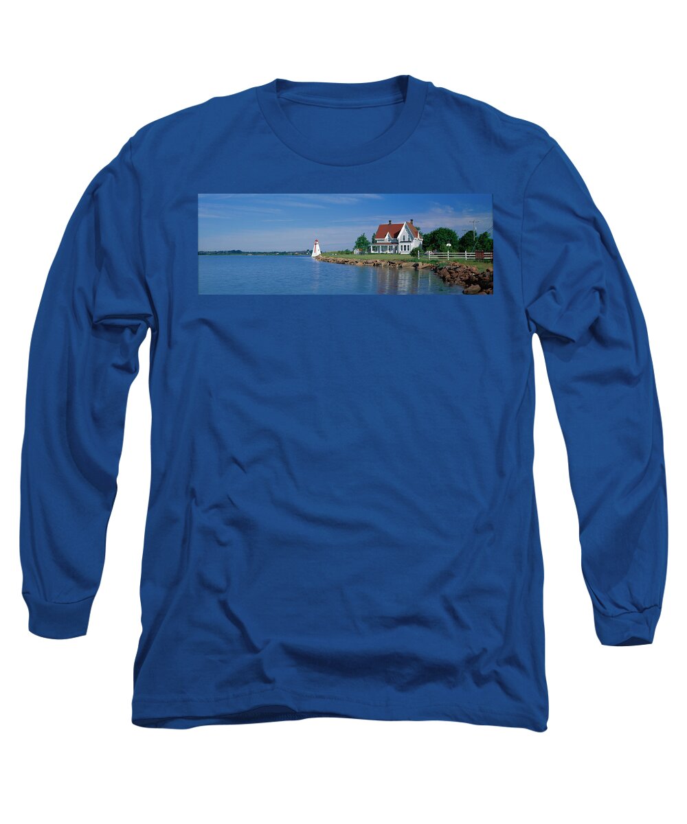 Photography Long Sleeve T-Shirt featuring the photograph Charlottetown, Prince Edward Island by Panoramic Images