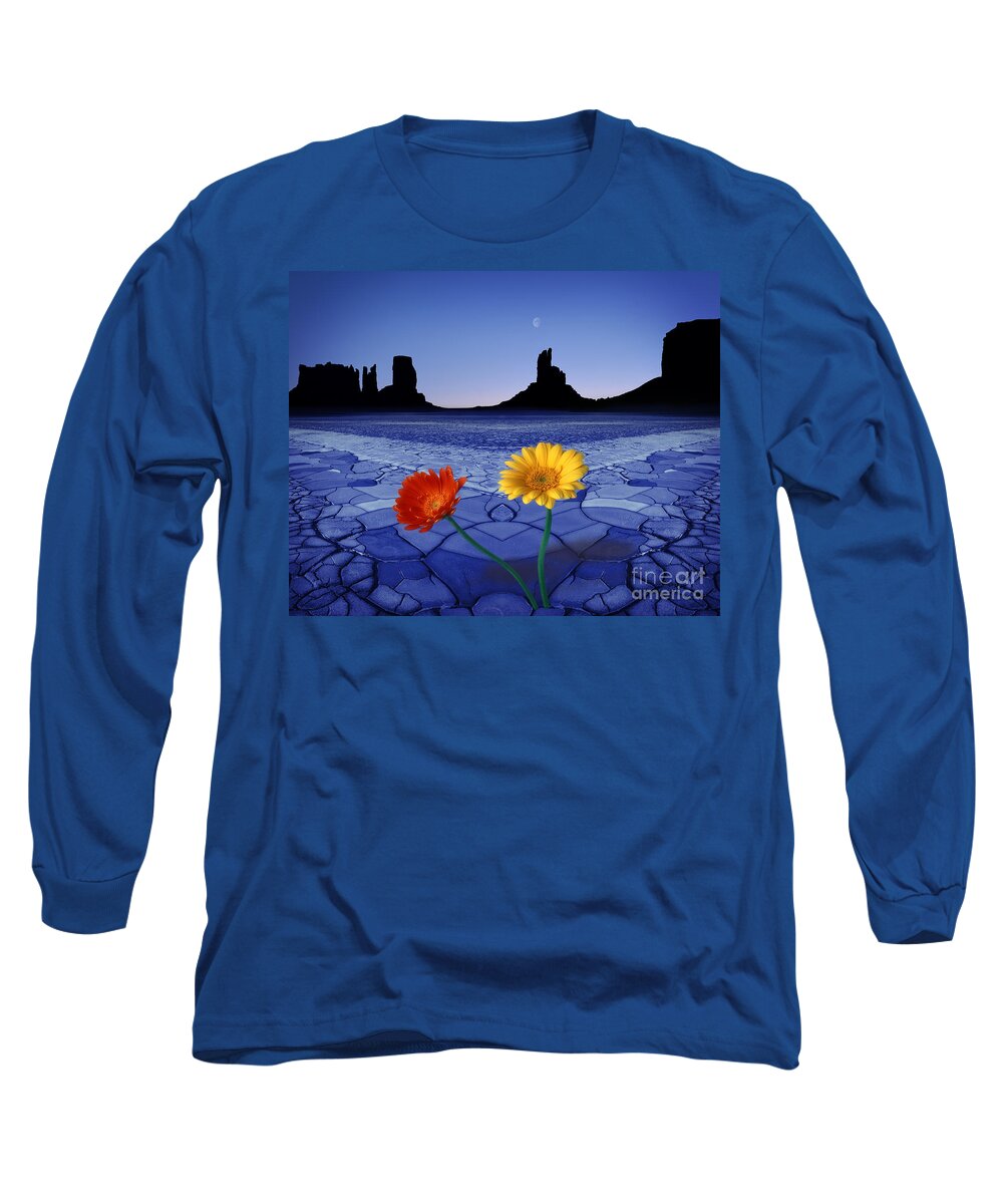 Digital Long Sleeve T-Shirt featuring the photograph Colors in the Valley by Edmund Nagele FRPS