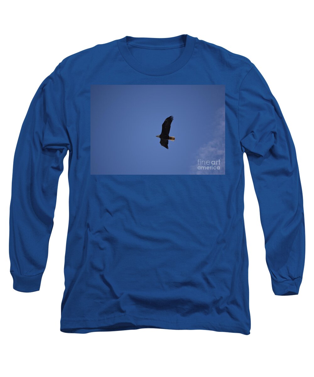 Bird Long Sleeve T-Shirt featuring the photograph Eagle 1 by Tamara Michael