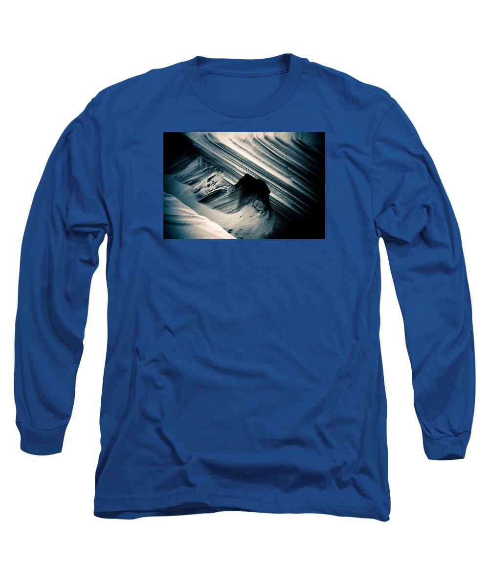 Adria Trail Long Sleeve T-Shirt featuring the photograph Indigo Dunes by Adria Trail