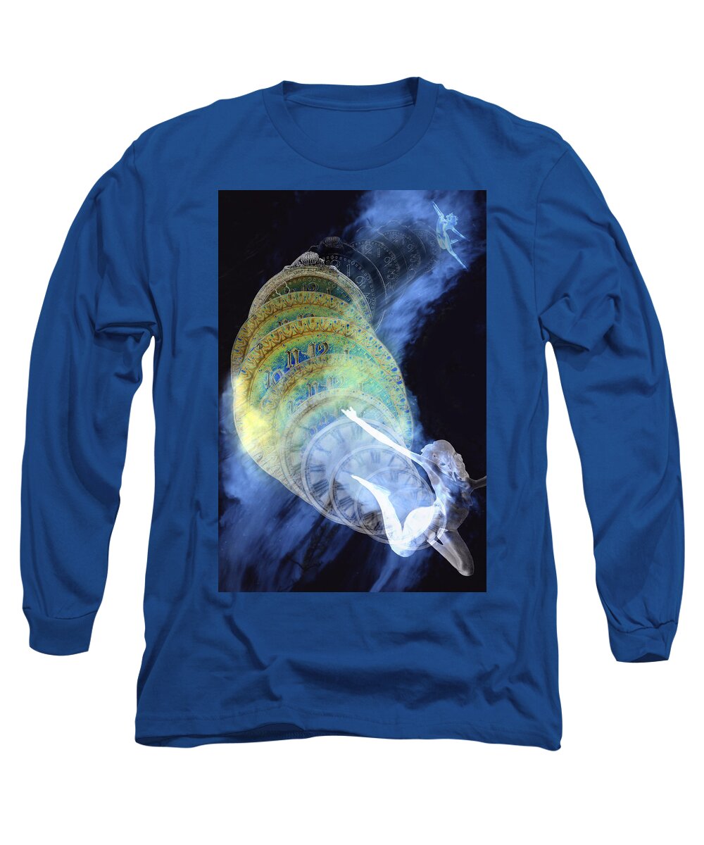 Life Cycle Long Sleeve T-Shirt featuring the digital art Life Cycle by Lisa Yount