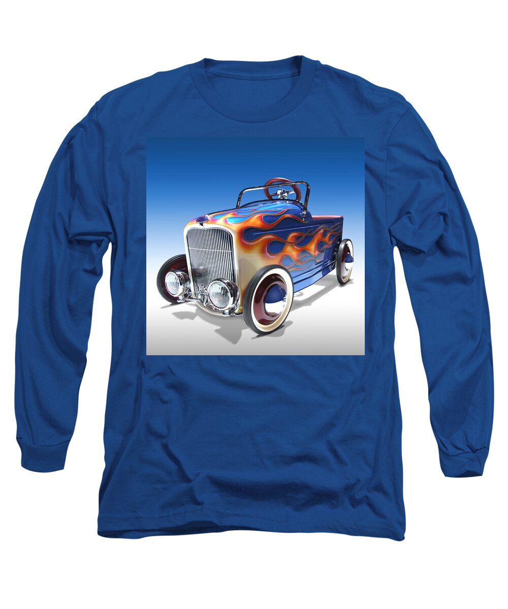 Peddle Car Long Sleeve T-Shirt featuring the photograph Peddle Car by Mike McGlothlen