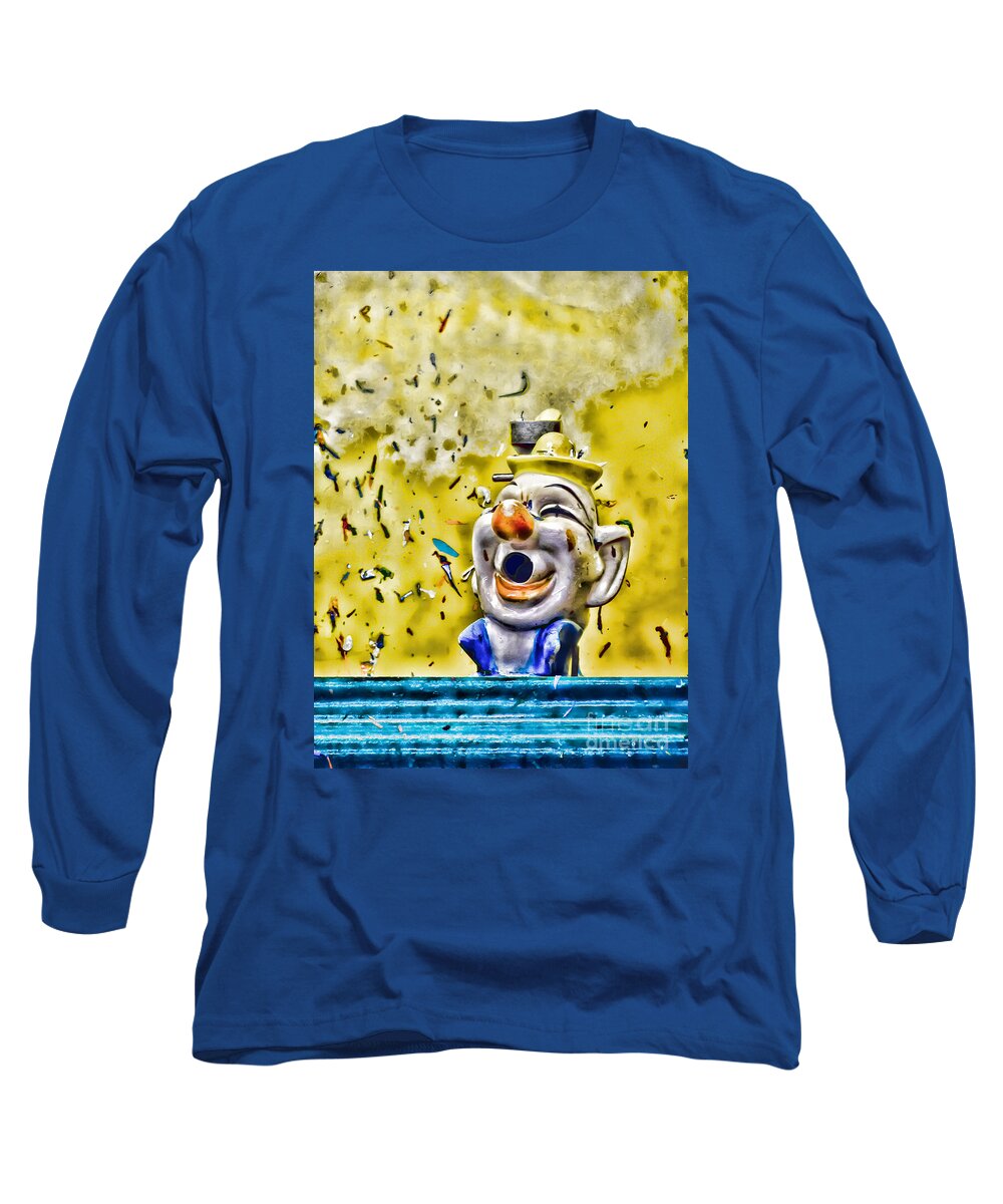Clowns Long Sleeve T-Shirt featuring the photograph Take Your Best Shot by Colleen Kammerer