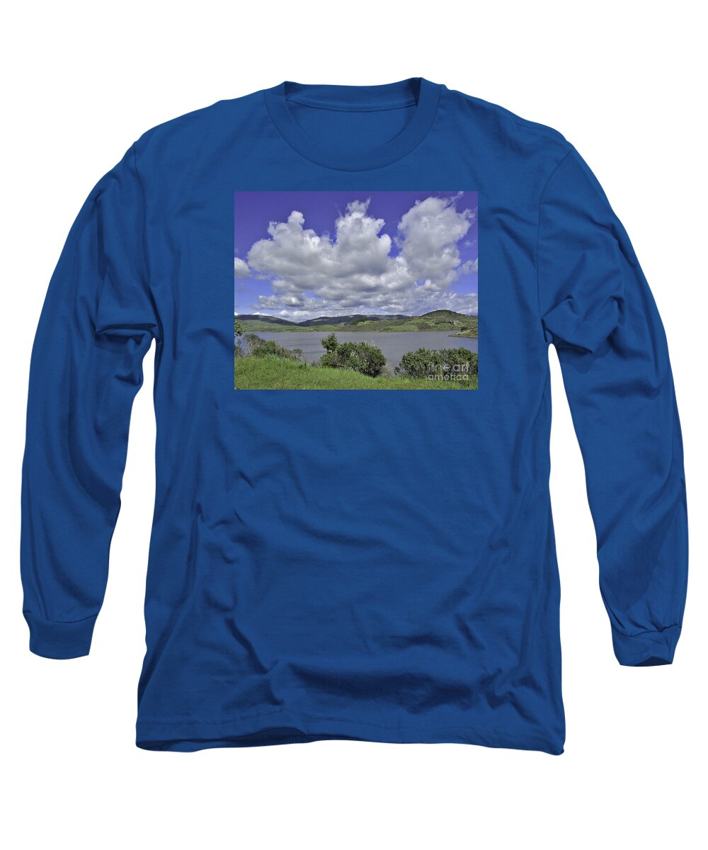 Coast Long Sleeve T-Shirt featuring the photograph Along the Coast Highway by Joyce Creswell