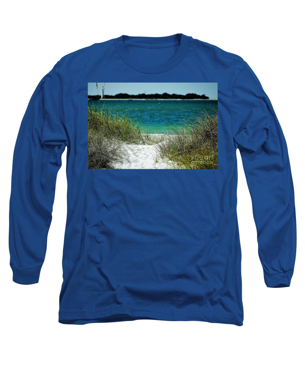 Beach Long Sleeve T-Shirt featuring the photograph Beach Path by Diann Fisher