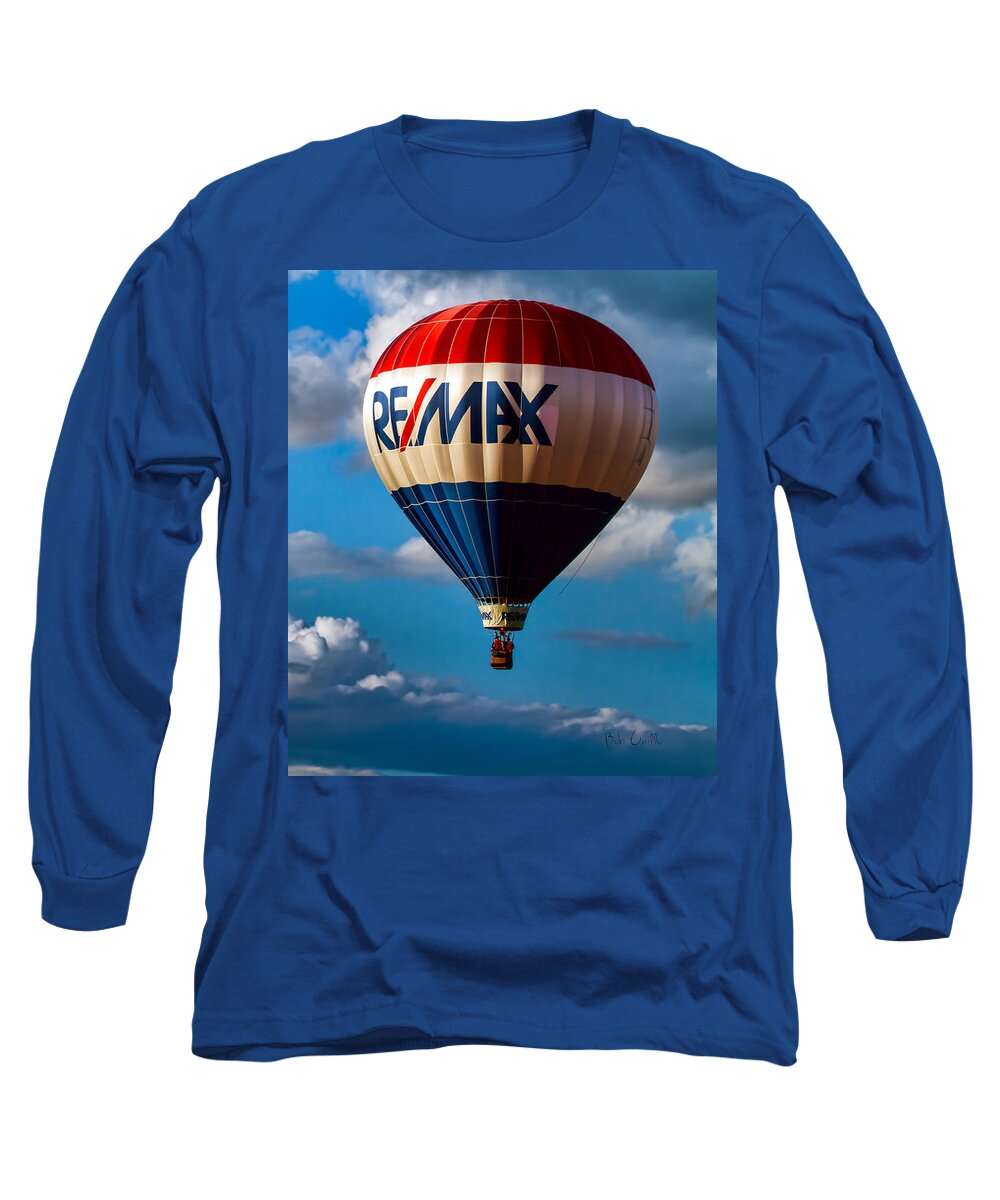  Long Sleeve T-Shirt featuring the photograph Big Max RE MAX by Bob Orsillo