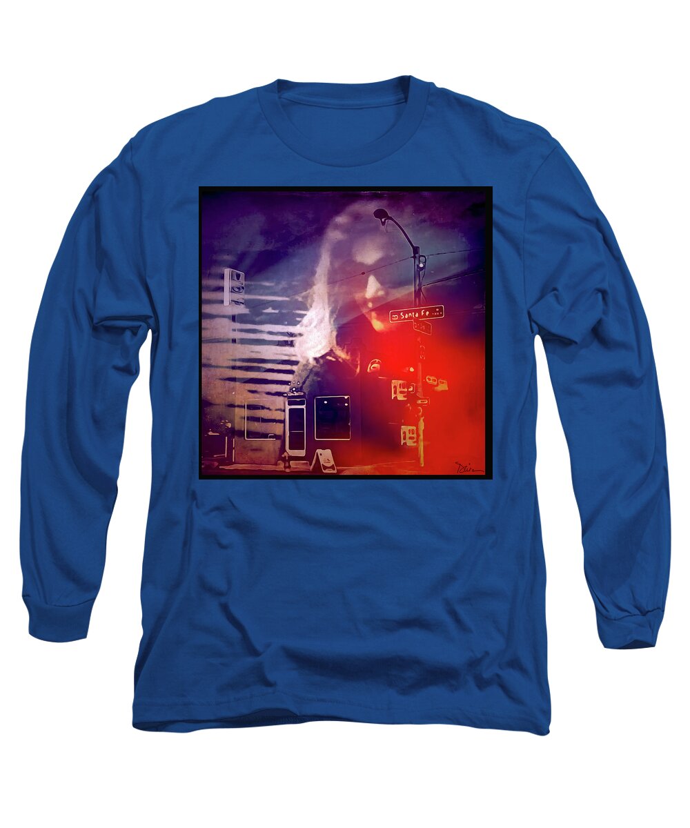 Santa Fe Drive Long Sleeve T-Shirt featuring the photograph Breezing Through by Peggy Dietz