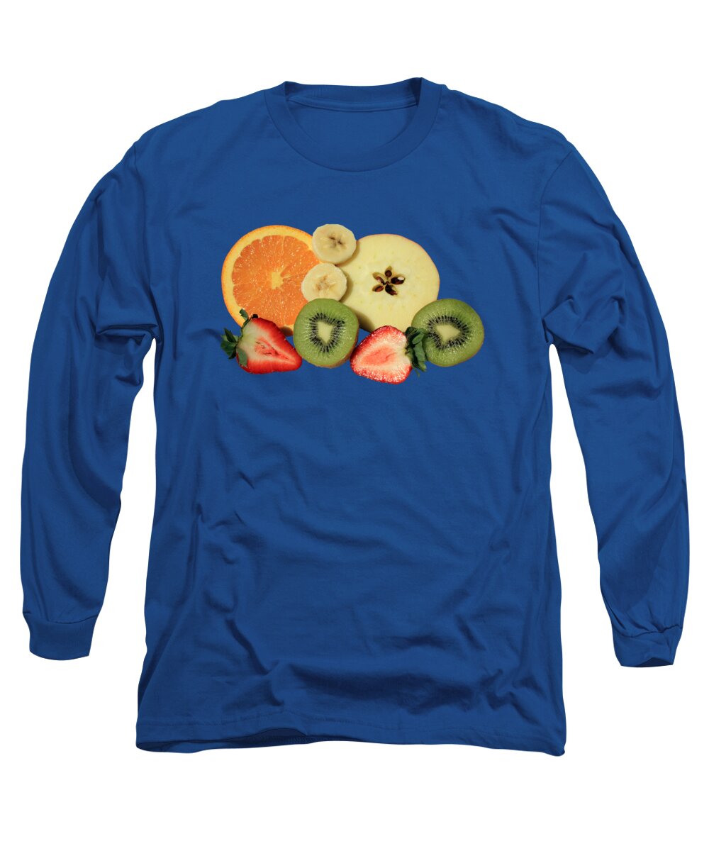 Fruit Long Sleeve T-Shirt featuring the photograph Cut Fruit by Shane Bechler