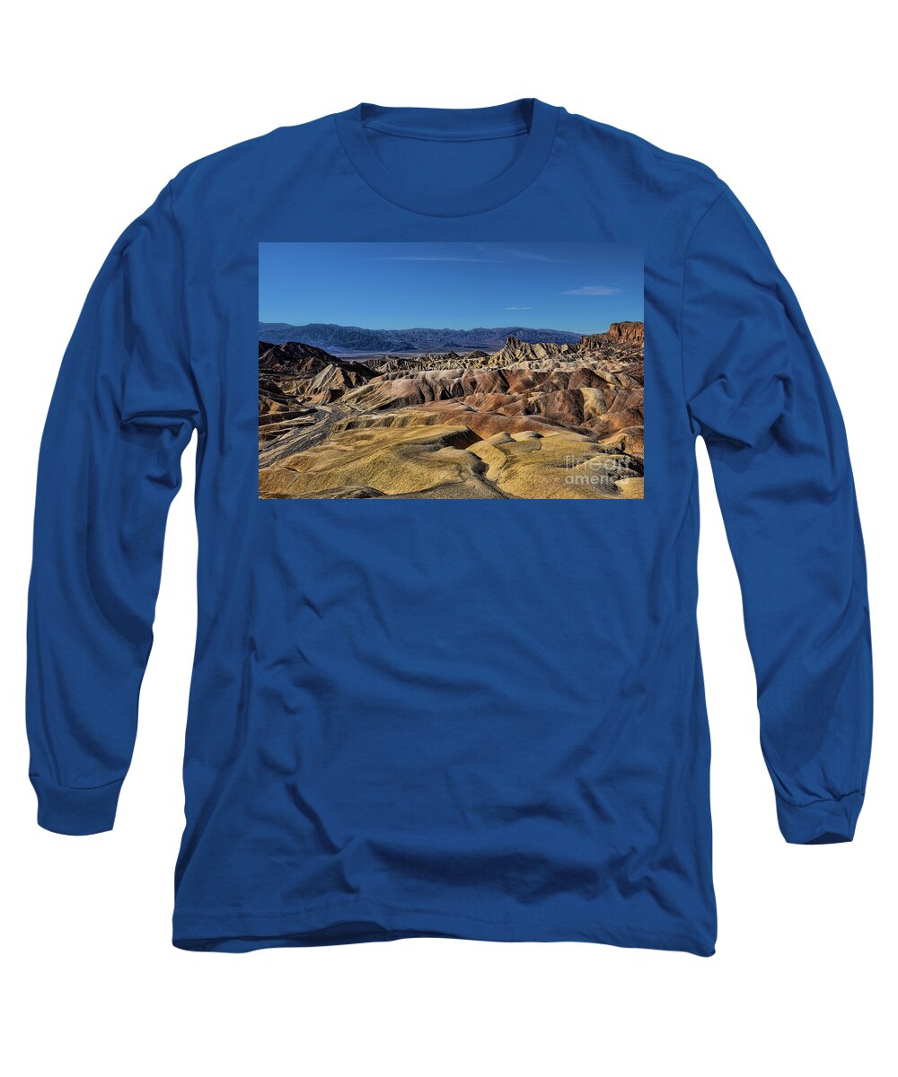 Death Valley Long Sleeve T-Shirt featuring the digital art Death Valley by Jason Abando