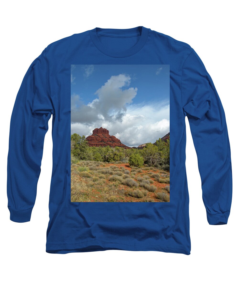 Arizona Long Sleeve T-Shirt featuring the photograph Exit stage right by Sandra Parlow