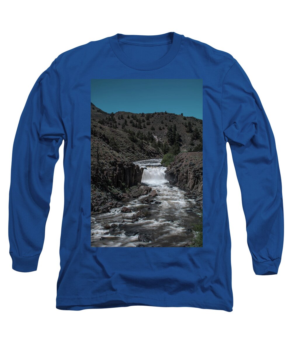 Deep Creek Long Sleeve T-Shirt featuring the photograph Flow Like Water by Dave Hill