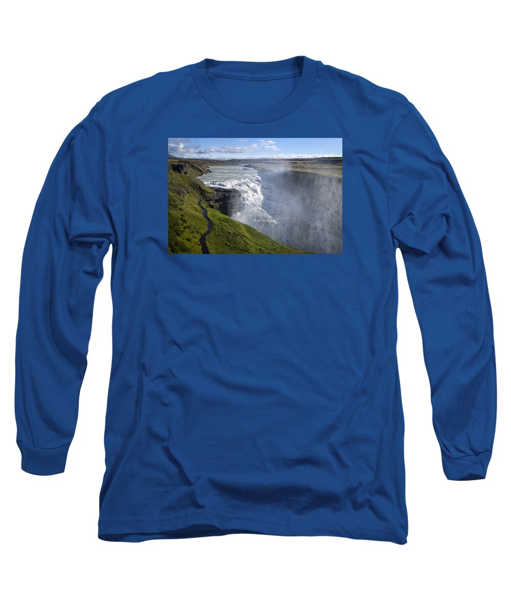 Travel Long Sleeve T-Shirt featuring the photograph Follow Life's Path by Lucinda Walter
