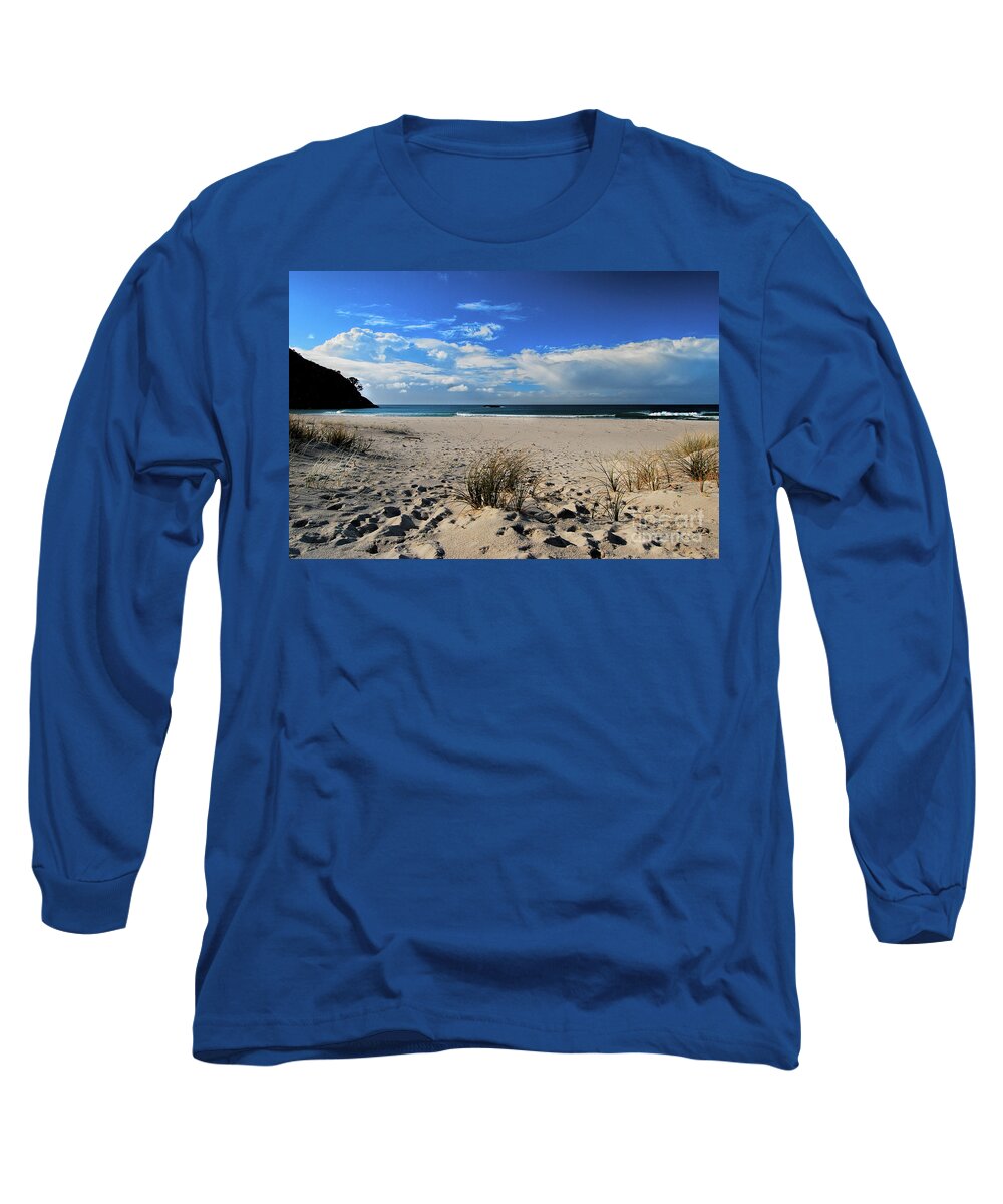 New Zealand Long Sleeve T-Shirt featuring the photograph Great Barrier Island by Karen Lewis