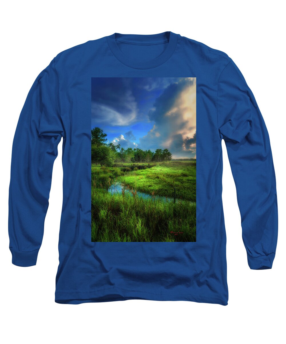 Bartow Long Sleeve T-Shirt featuring the photograph Land Of Milk And Honey by Marvin Spates