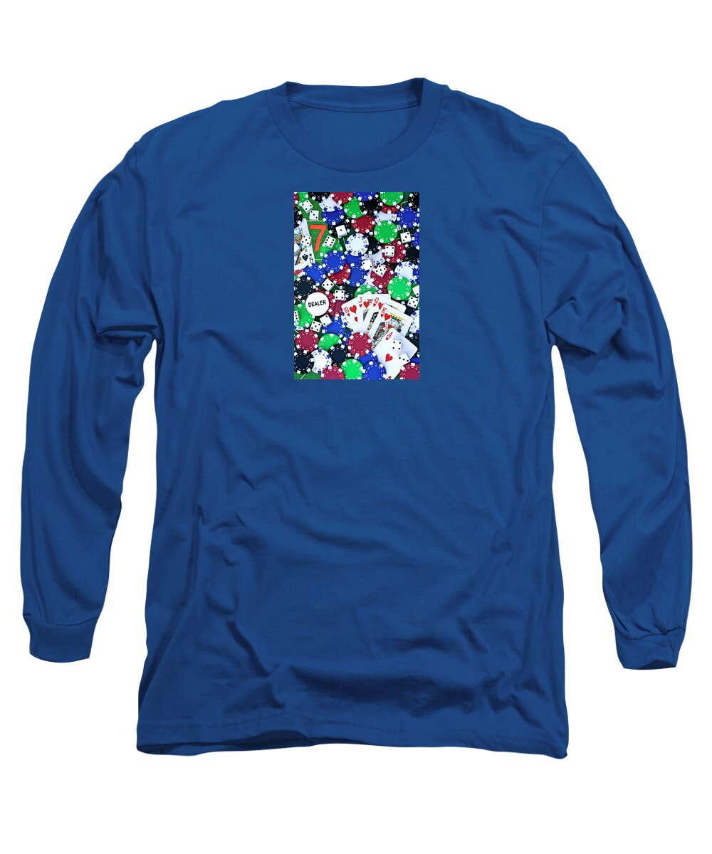 Jigsaw Puzzle Long Sleeve T-Shirt featuring the photograph Lucky2 by Carole Gordon
