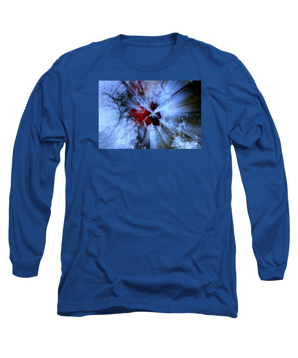 Leaf Long Sleeve T-Shirt featuring the photograph Radience by Rick Rauzi