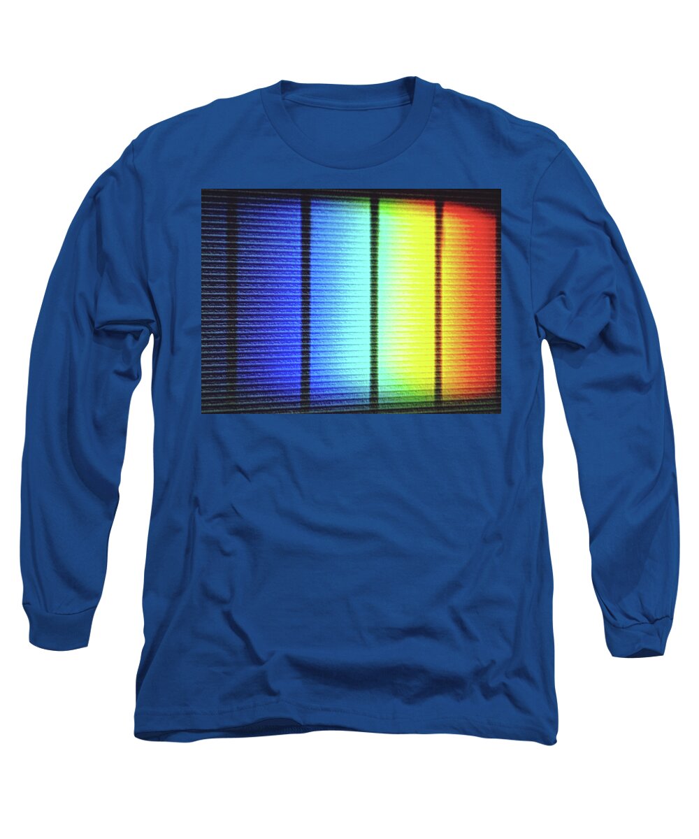 Blue Long Sleeve T-Shirt featuring the photograph Rainbow3 by KoK