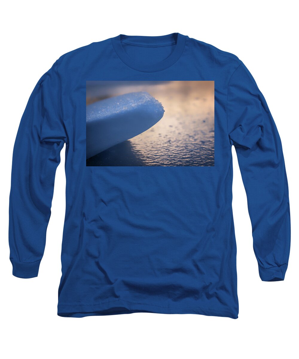 California Long Sleeve T-Shirt featuring the photograph Refreeze by Marnie Patchett