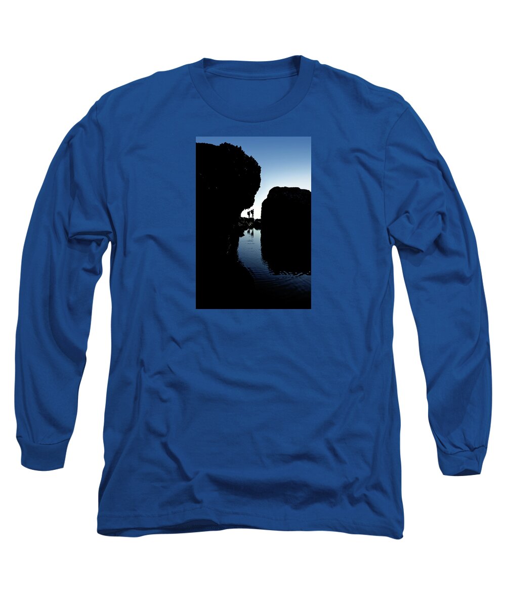 The Walkers Long Sleeve T-Shirt featuring the photograph Shore Patrol by The Walkers
