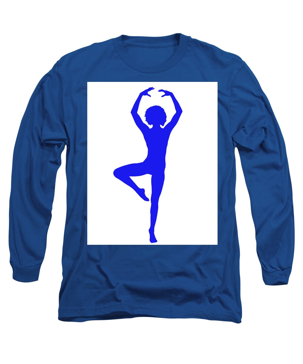 Silhouette Long Sleeve T-Shirt featuring the photograph Silhouette 23 by Michael Fryd