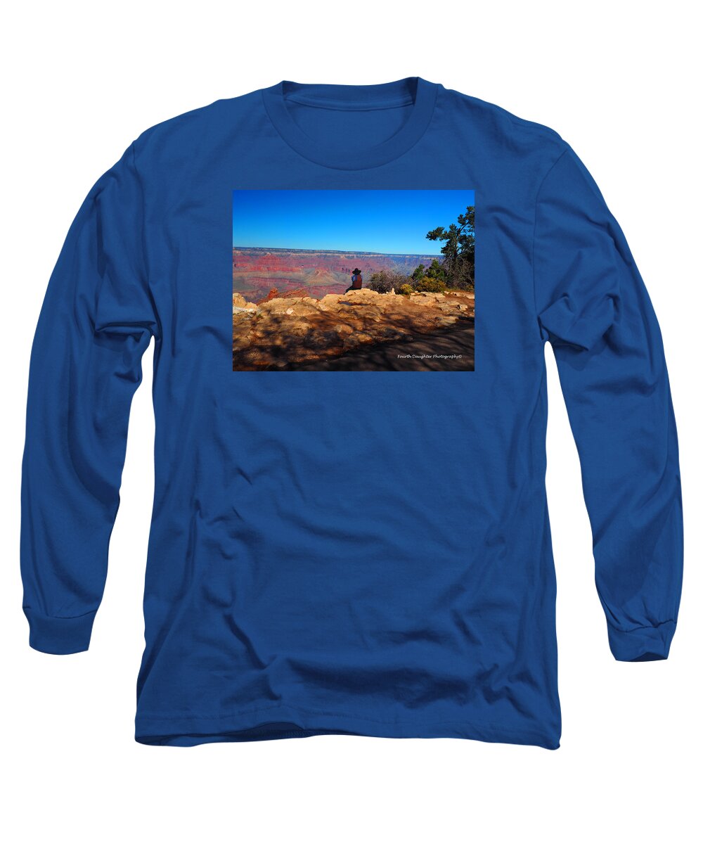 Nature Long Sleeve T-Shirt featuring the photograph Solitary Contemplation by Diane Shirley