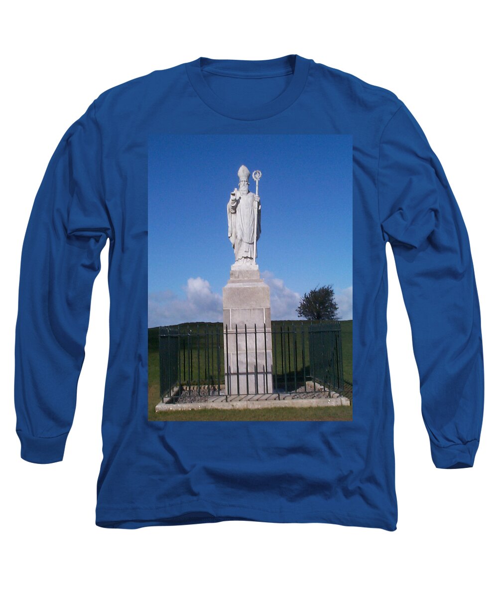 St Patrick Long Sleeve T-Shirt featuring the photograph St Patrick by Charles Kraus