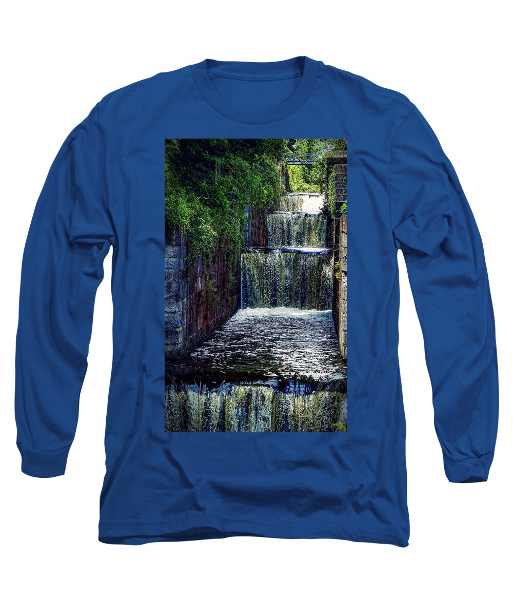 Long Sleeve T-Shirt featuring the photograph Summer at the Five Combines by Kendall McKernon
