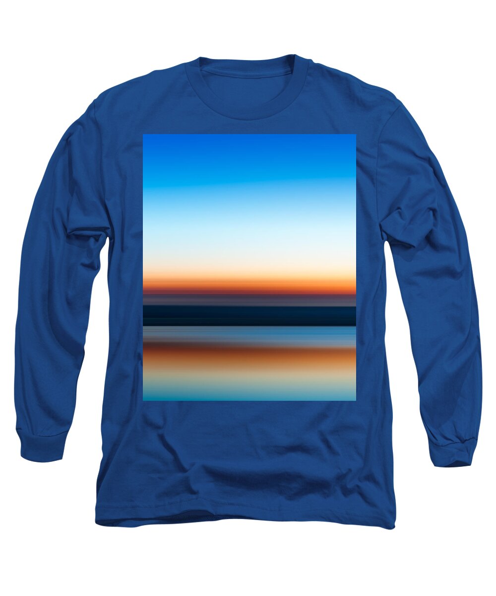 Sunset Long Sleeve T-Shirt featuring the photograph Sunset at Ottawa Lake by Scott Norris